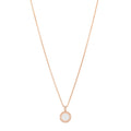 18K Rose Gold Diamond Black Onyx Mother of Pearl BVLGARI BVLGARI Pendant Necklace