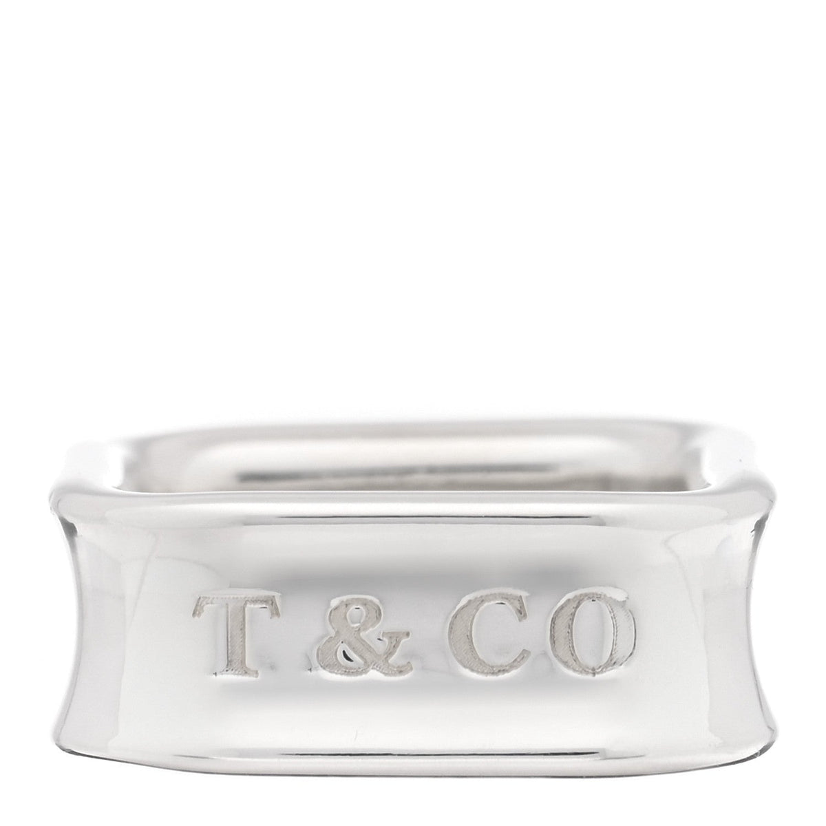 Sterling Silver 1837 Square Ring 49 4.75