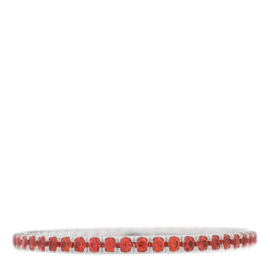 Platinum Ruby 1.85mm Eden Eternity Band Ring 67 11.75