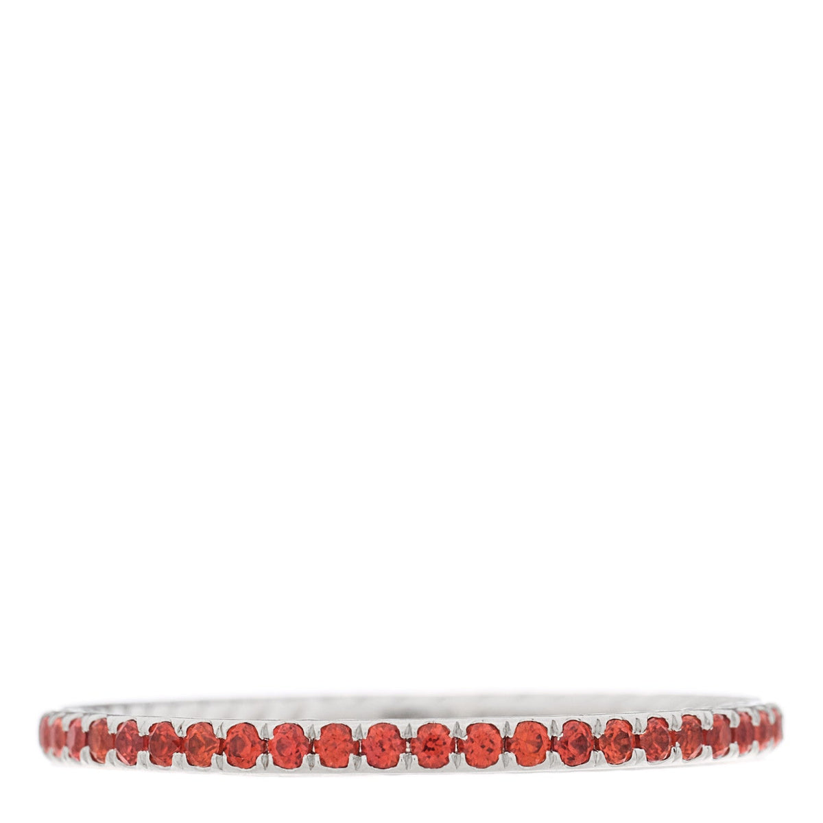 Platinum Ruby 1.85mm Eden Eternity Band Ring 67 11.75