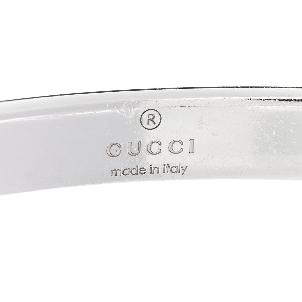 Sterling Silver GG ID Chain Bracelet
