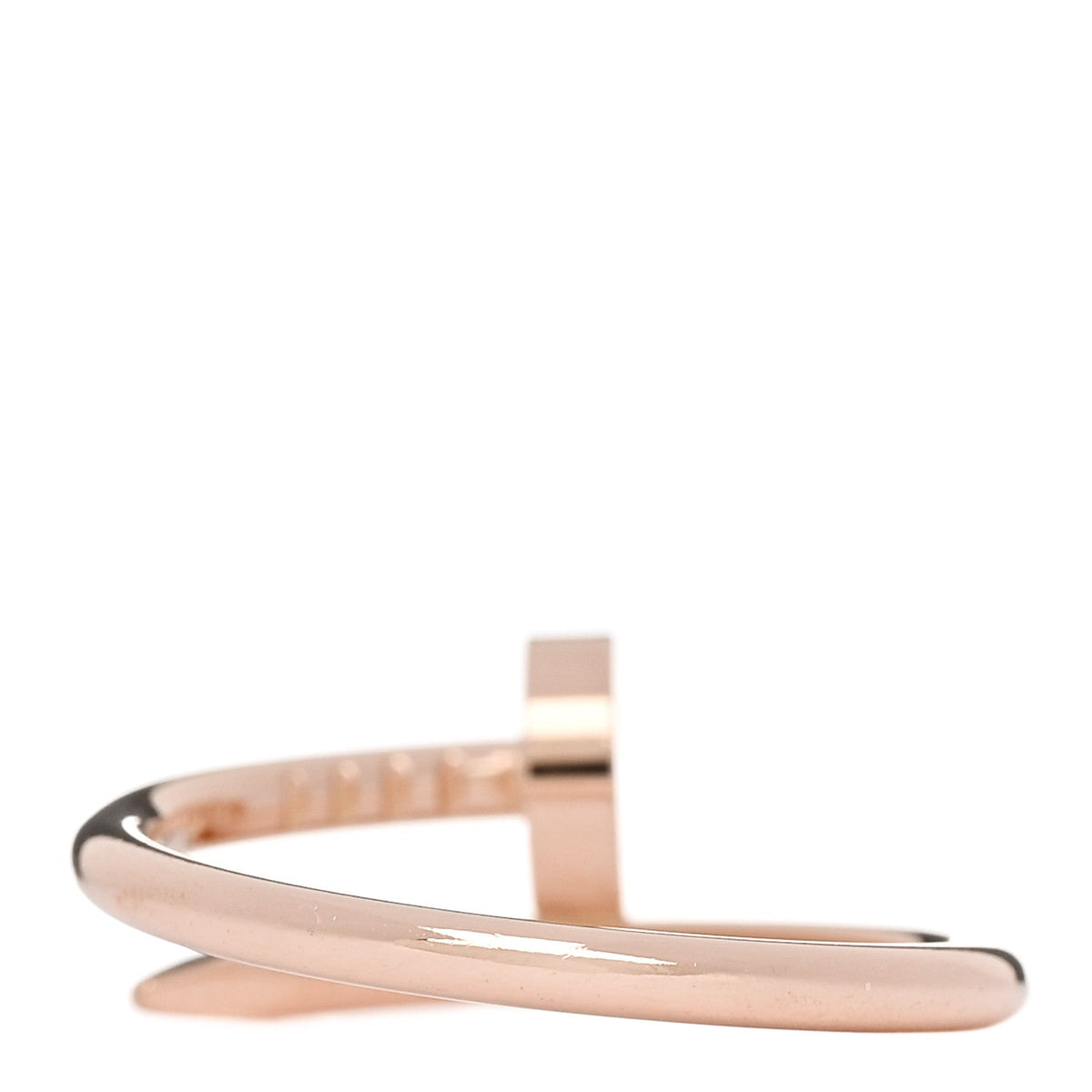 18K Pink Gold Small Juste Un Clou Ring 49 5