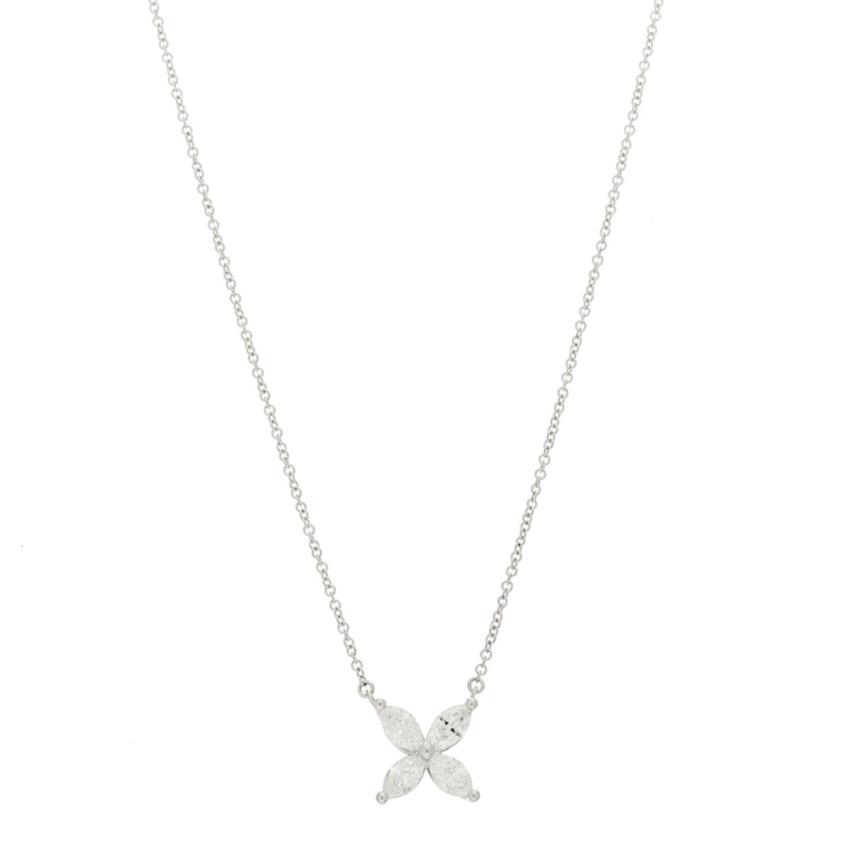 Platinum Diamond Large Victoria Necklace