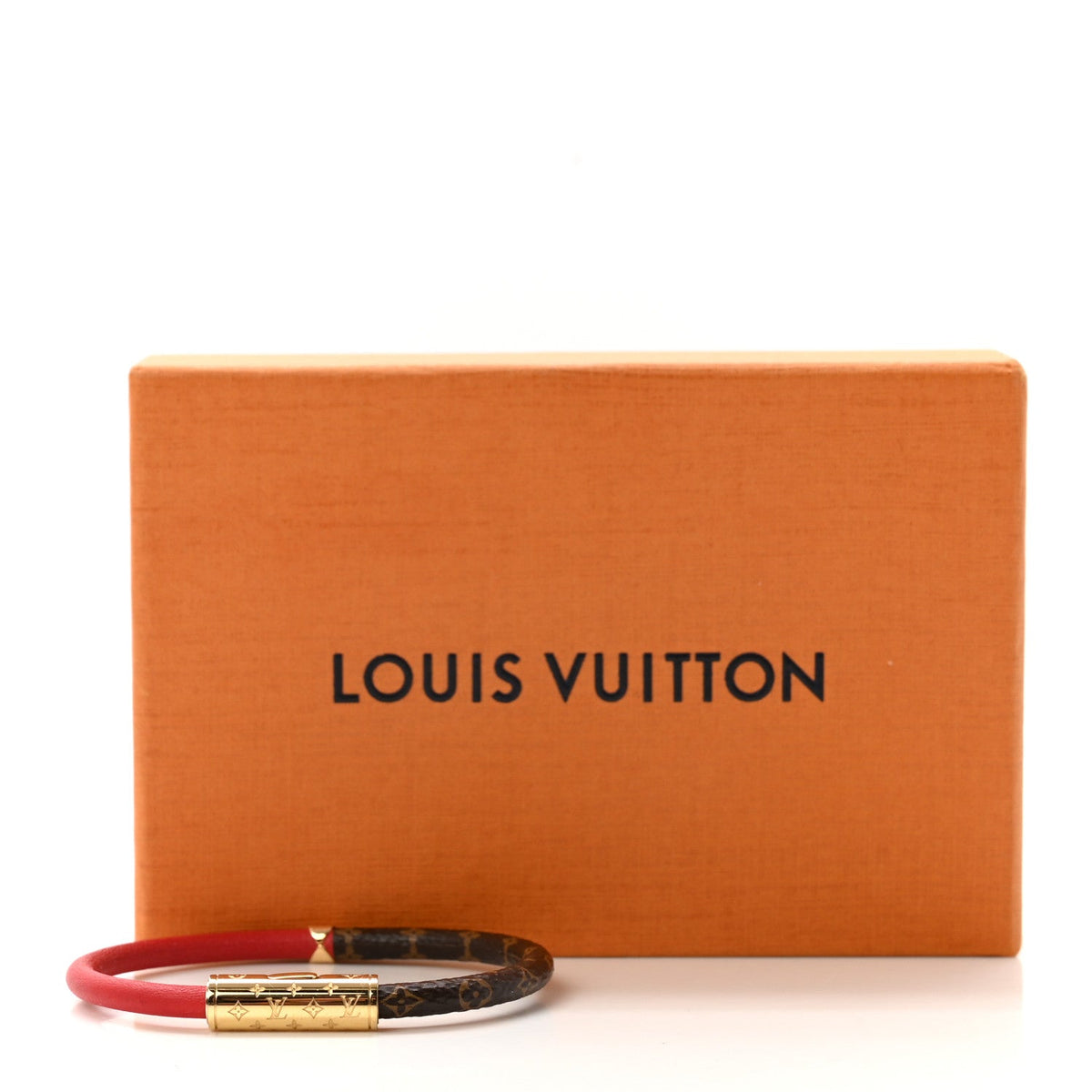 Monogram Daily Confidential Bracelet 17 Red