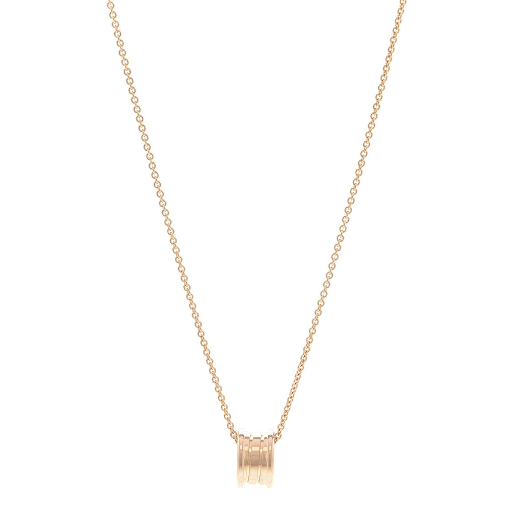 18K Rose Gold B.Zero1 Pendant Necklace