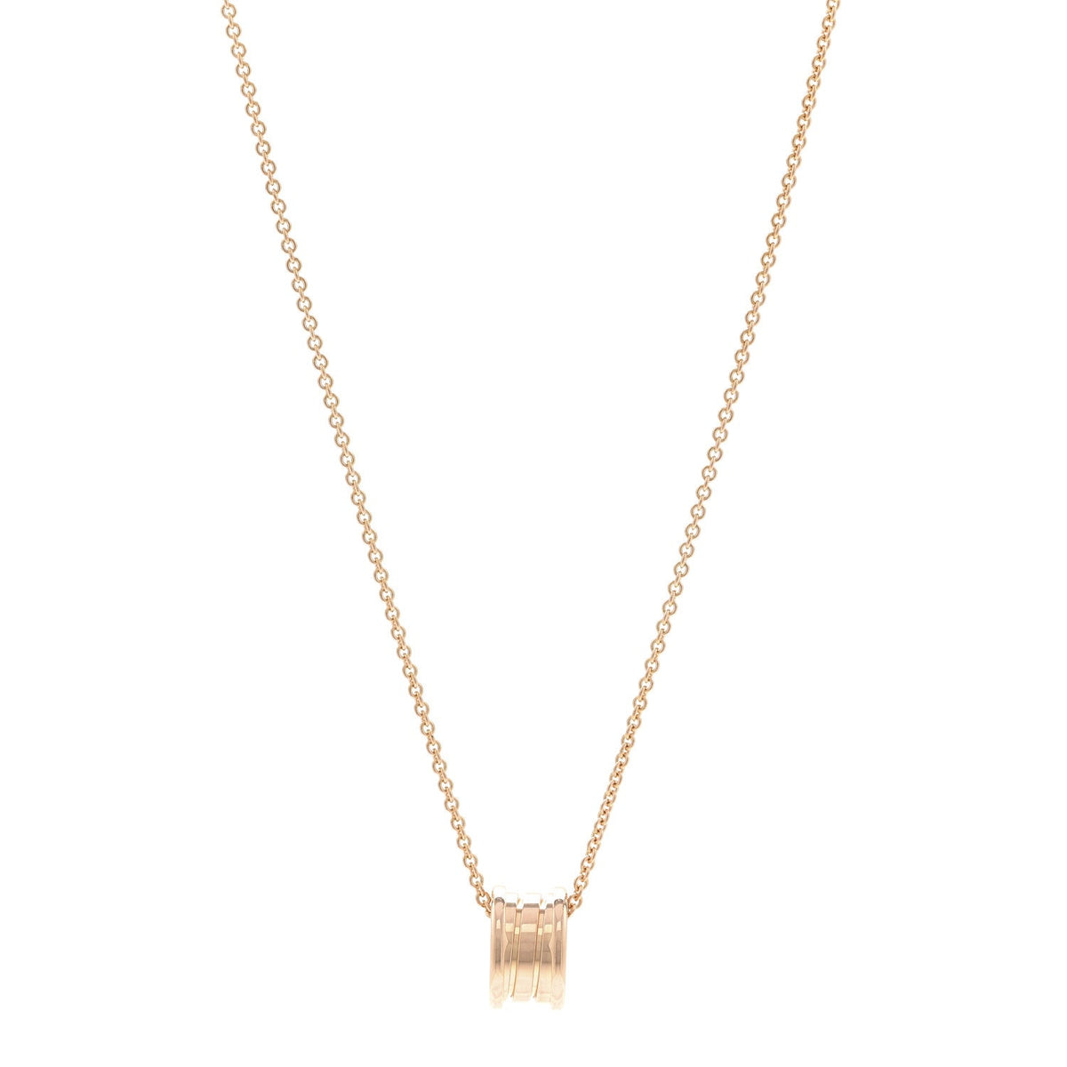 18K Rose Gold B.Zero1 Pendant Necklace