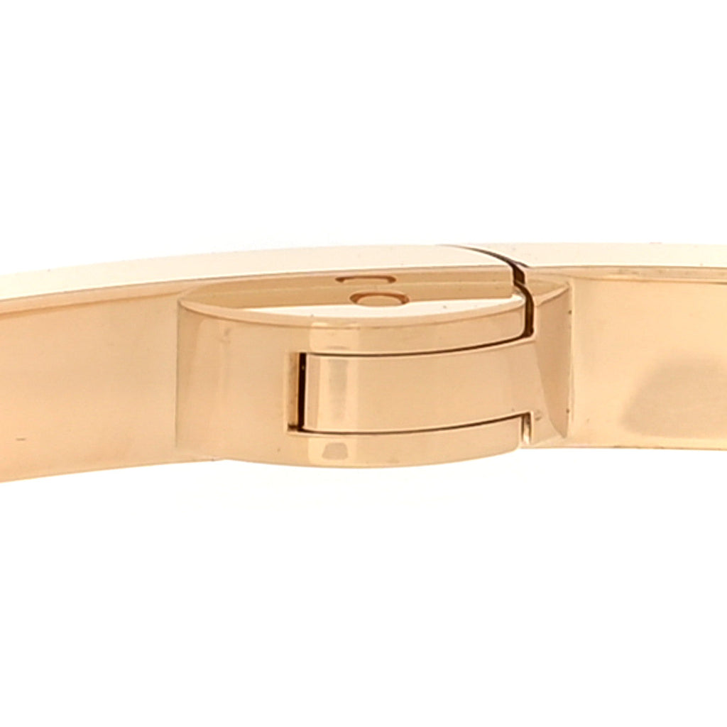 18K Yellow Gold Small LOVE Bracelet 19