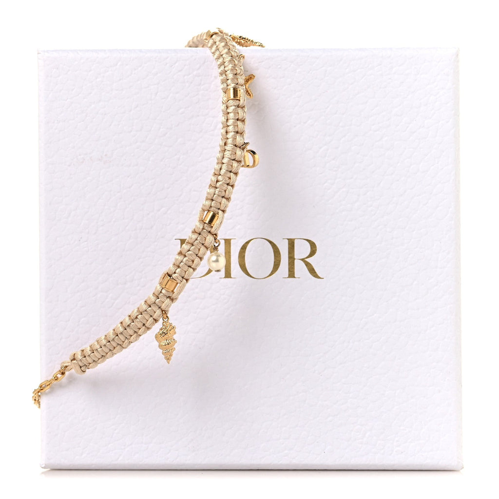 Metal Polyester Cabinet D'été Choker Gold Beige