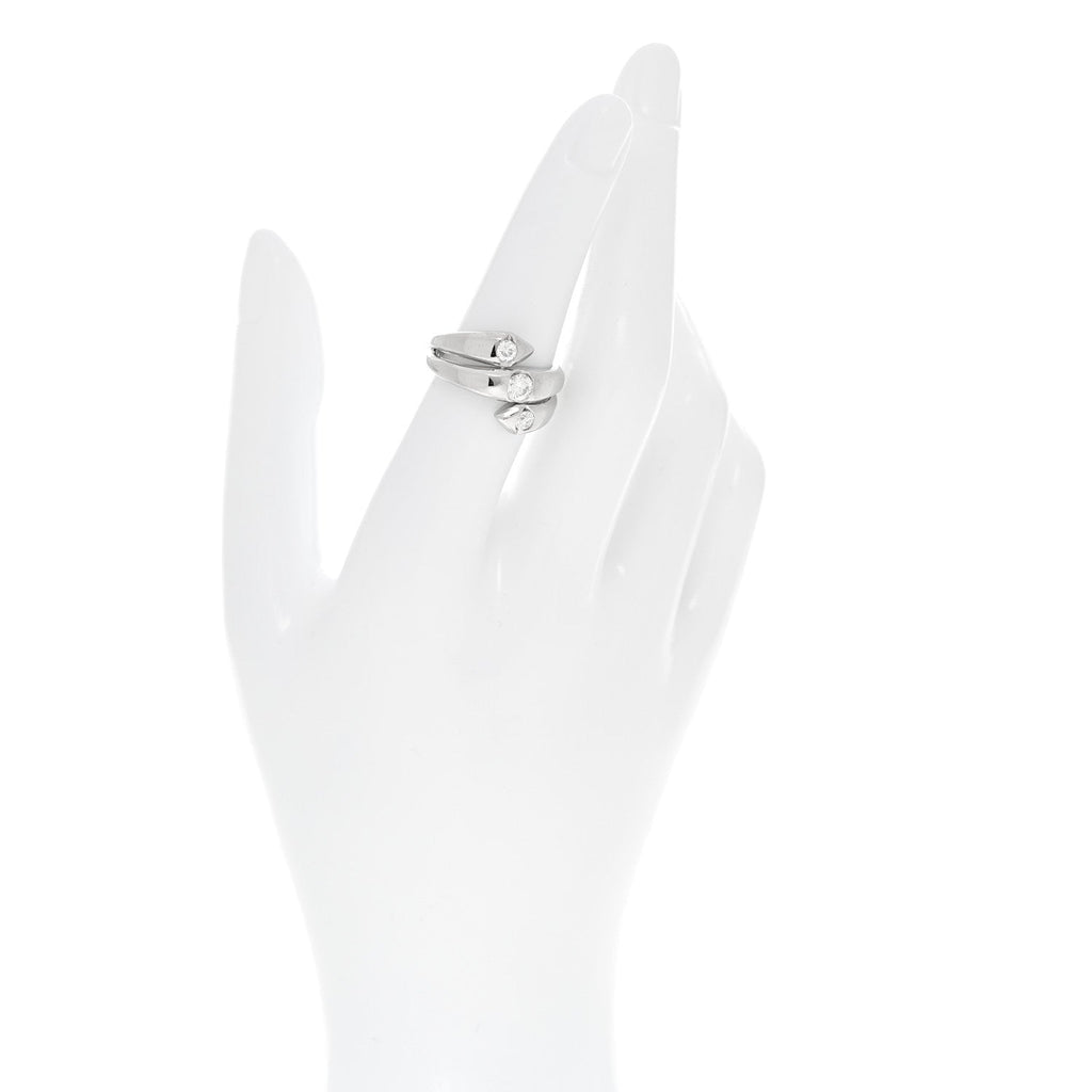 Platinum Diamond .54ctw Wrap Ring 53 6.5