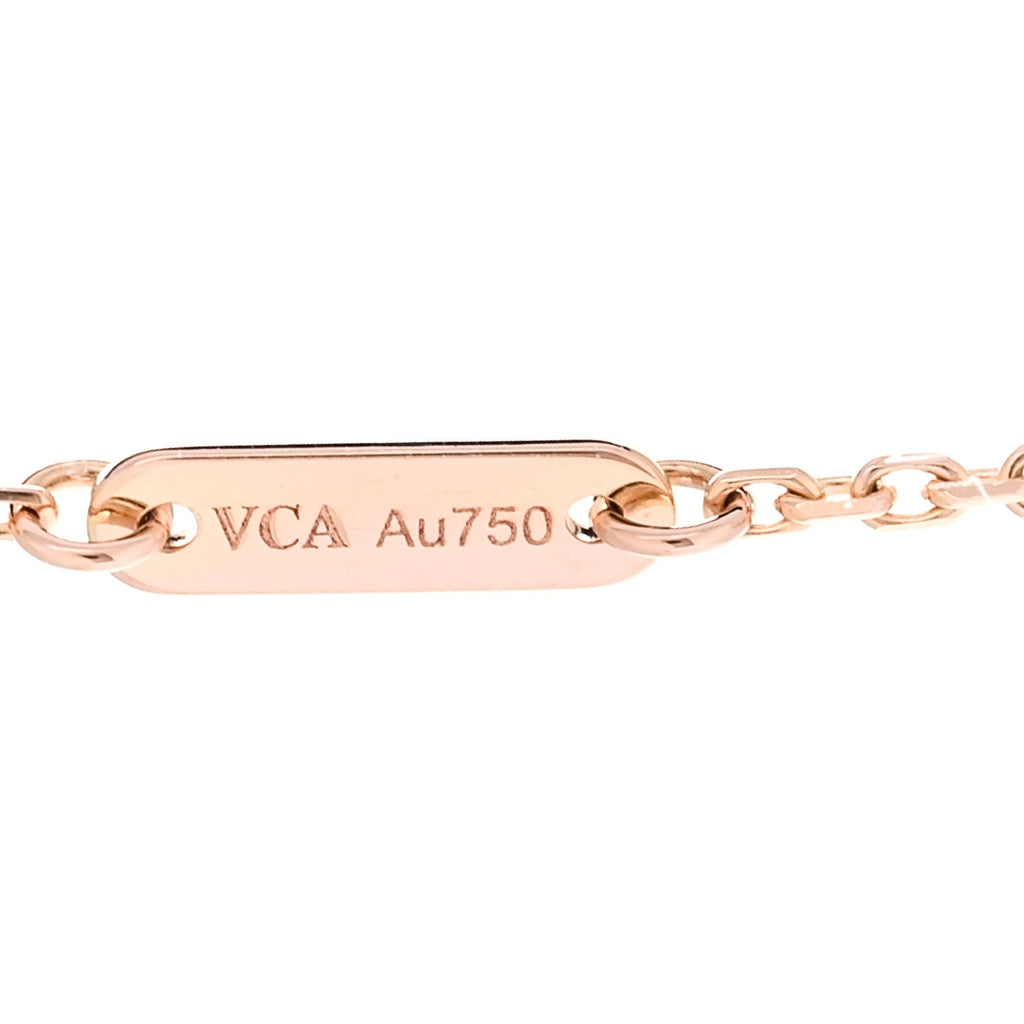 18K Rose Gold Ruby Mini Frivole Pendant Necklace