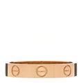 18K Yellow Gold 3.5mm LOVE Wedding Band Ring 54 7