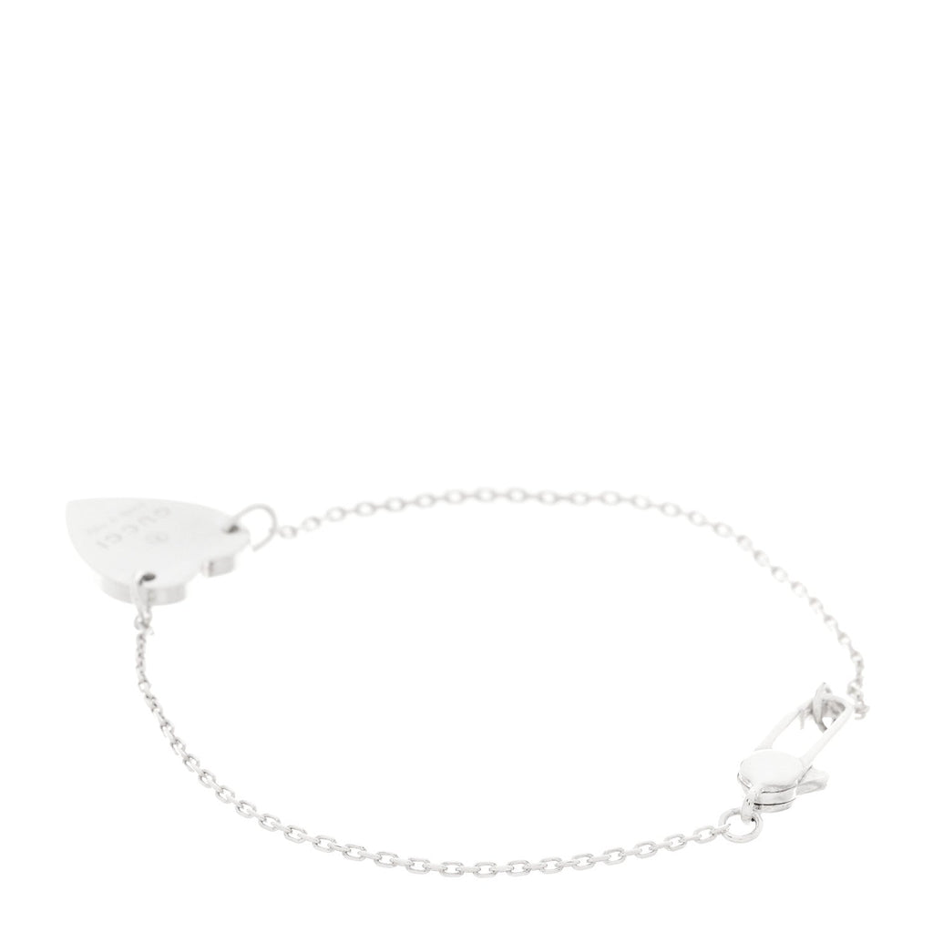 Sterling Silver Trademark Heart Bracelet