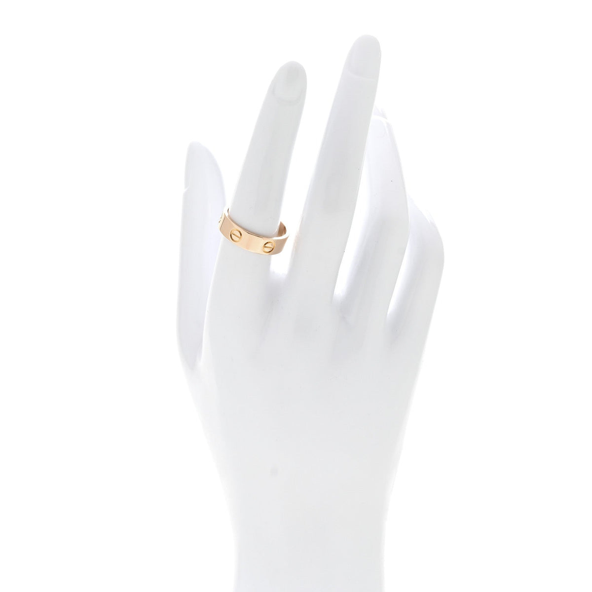 18K Pink Gold 5.5mm LOVE Ring 56 7.5