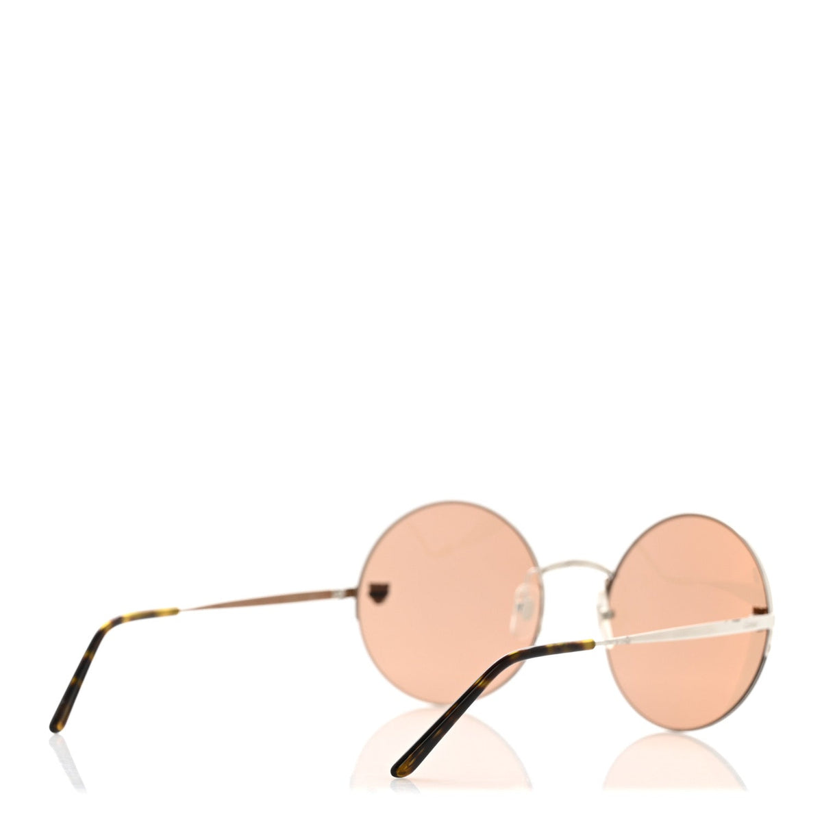 Panthere De Cartier Round Sunglasses CT0022S 003 Silver