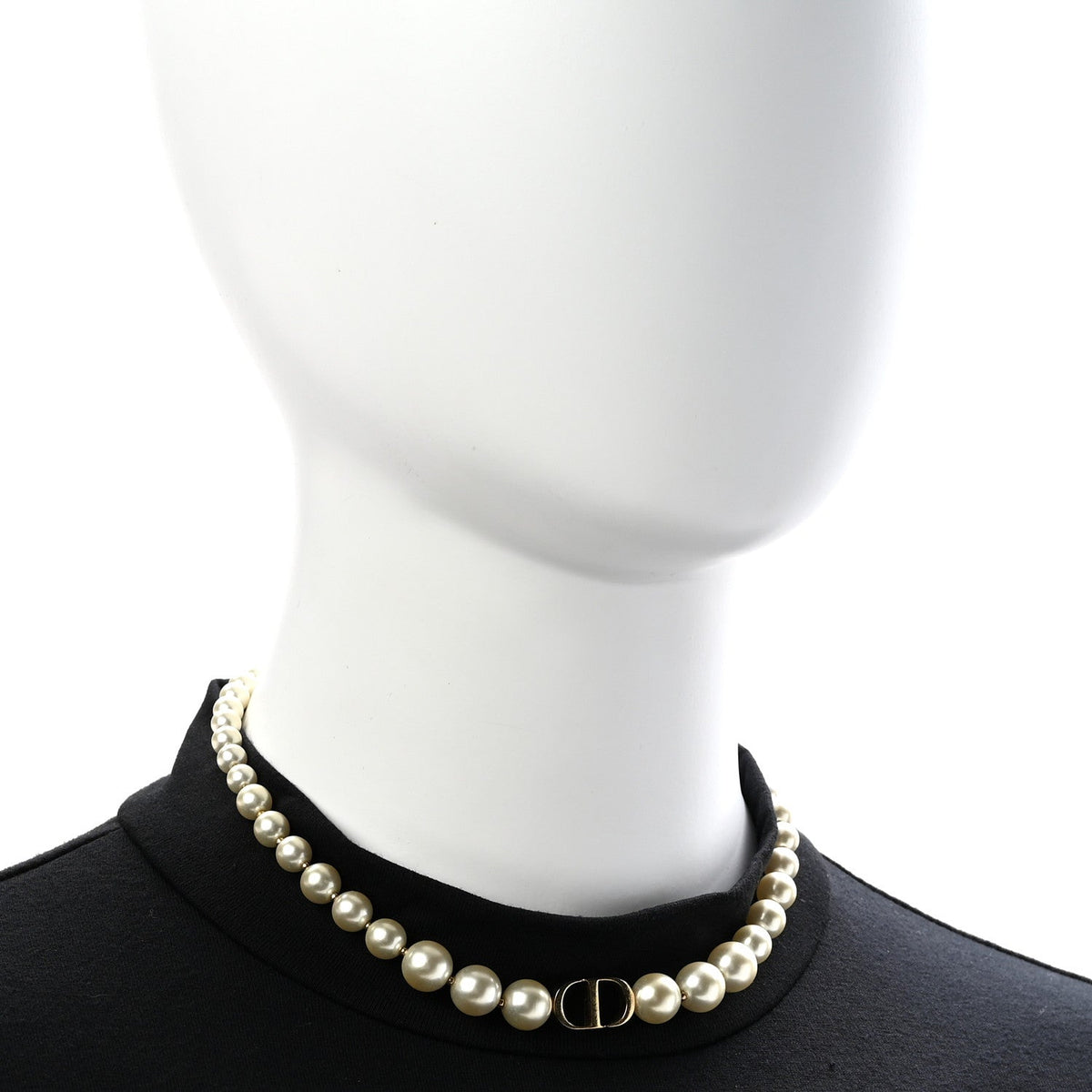 Pearl 30 Montaigne Choker Necklace Gold