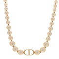 Pearl 30 Montaigne Choker Necklace Gold