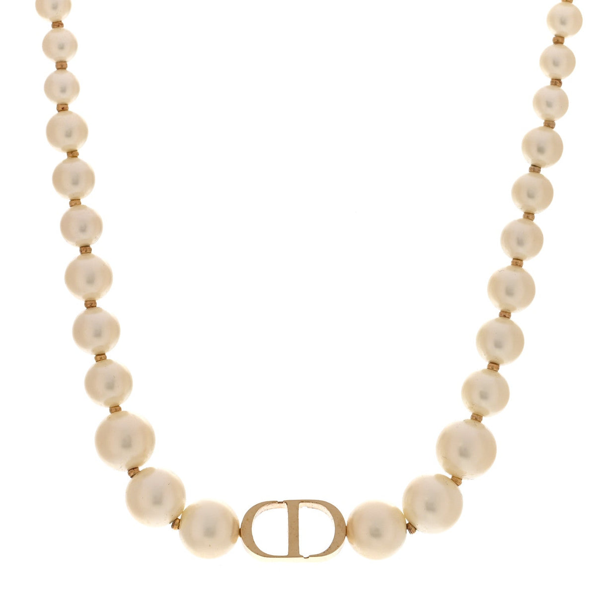 Pearl 30 Montaigne Choker Necklace Gold